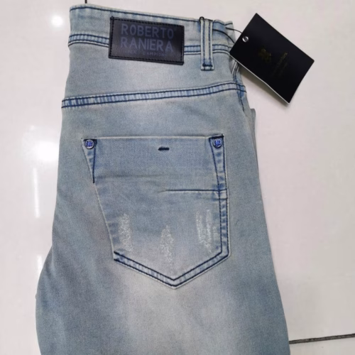 Roberto Raniera designer jeans skyblue