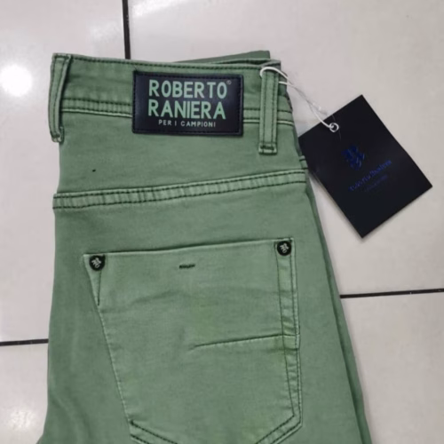 Roberto Raniera designer jeans army green
