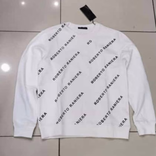 Roberto Raniera sweatshirt white design 2