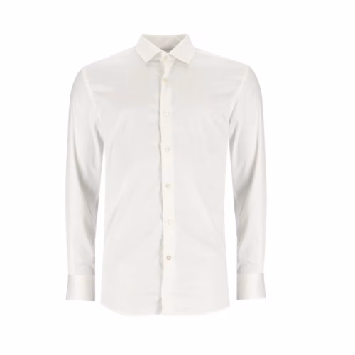 Mens Plain White Shirt