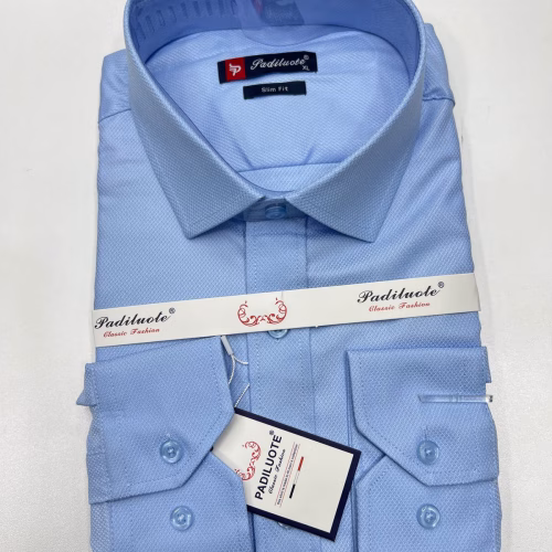 Padiluote Dress Shirts - Sky Blue
